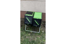 "Garden Point" rotacinis komposteris Dual 2x70l