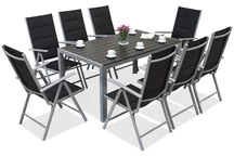 Aliuminis lauko komplektas Polywood Verona 8 asmenims Garden Point