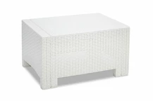 Kolorado technorattan stalas baltas &quot;Bica