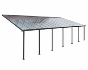 Terasų stogai Feria Palram - Canopia 4 x 10,3 m pilkas