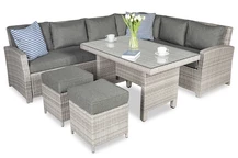 &quot;Merano&quot; pilkas technorattano rinkinys