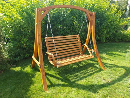 "Borneo Garden Point" medinės sodo sūpynės