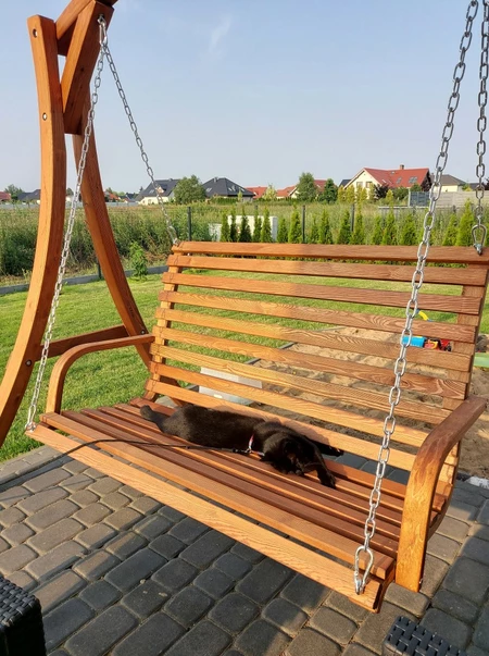 "Borneo Garden Point" medinės sodo sūpynės