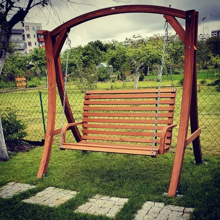"Borneo Garden Point" medinės sodo sūpynės