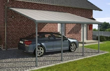 Aliuminio automobilių stoginė Feria Palram 3 x 6,1 m pilka