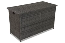 Garden Point sintetinio ranato pagalvių dėžė Toledo 945l, antracito spalvos