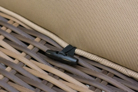 &quot;Toledo Apetito 7 brown Garden Point&quot; technorattan sodo baldai