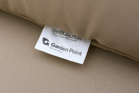 Sodo kampas su stalu &quot;Toledo Corner&quot; rudas sodo taškas