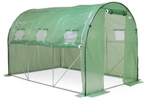 Šiltlysvė 2x3 m žalia su suvyniojama plėvelė Garden Point
