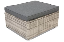 Sintetinio ratano suoliukas kojoms Roma pilkos spalvos Garden Point