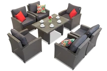 Technoratano baldai Parma Premium antracito spalvos Garden Point