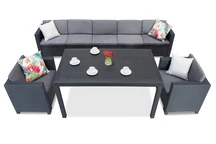 Technorattan komplektas Colorado Fiesta Max 7 anthracite Bica