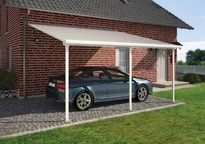 Polikarbonato automobilių stoginė Feria Palram - Canopia 3 x 5,46 m baltos spalvos
