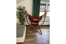 "Dakar Garden Point" hamakas su mediniu stovu