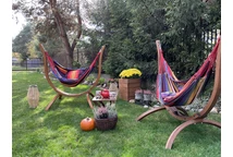 "Dakar Garden Point" hamakas su mediniu stovu