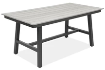 Aliuminis polywood lauko stalas Sydney antracito spalvos Garden Point
