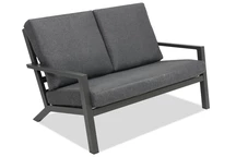 Braga Garden Point dvivietė lauko sofa, antracitinė 