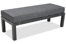 Garden Point aliuminis antracito lauko suoliukas Sydney 