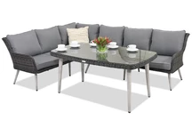 Sodo baldai Bilbao Comida 5 Garden Point antracito spalvos