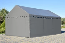 Sandėliavimo palapinė Store Boss 4 x 6 m pilkos spalvos
