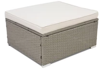 &quot;Technorattan&quot; pakojis &quot;Roma Garden Point&quot; šviesiai pilka