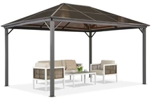 Lauko pavėsinė Milos 3x3 Garden Point pilkas