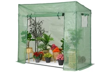 Mini plėvelinis šiltnamis pomidorams 2 x 0,8 m Garden Point žalia