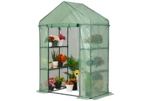 Mini šiltnamis sodui 1,4 x 0,7 x 2 m Garden Point žalia