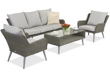 Sodo baldai Bilbao Coffee 5 Garden Point pilkos spalvos