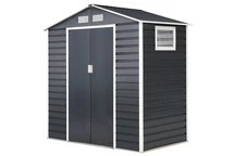 Antracitas spalvos Store Boss metalinis įrankių namelis Malmo 2,1 x 1,3 m