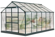 &quot;Azalia&quot; aliuminio šiltnamis 2,5 x 3,7 m CoverTech žalias