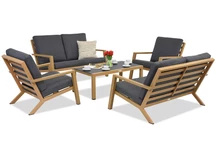 &quot;Braga Wood Coffee&quot; 6 Sodo baldai &quot;Garden Point