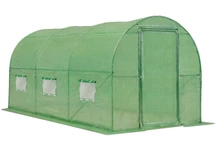 Folijos tunelis 2x4,5 m Garden Point žalias su durimis