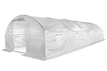 Folijos tunelis 4x10 m Garden Point baltas