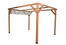 Medinė terasos pavėsinė Aruba 3 x 3,7 m Garden Point