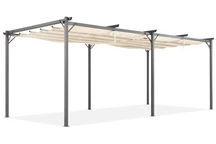 Smėlio spalvos La Palma 3x6 Garden Point terasos pavėsinė
