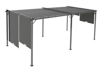 Antracito spalvos &quot;Sevilla&quot; 3x6 m &quot;Garden Point&quot; terasos pavėsinė
