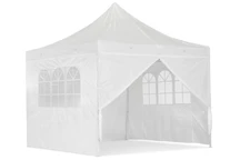 Sodo palapinės &quot;Essen&quot; 3x3 m šoninės sienelės baltos spalvos