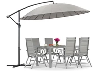 &quot;Garden Point Monza&quot; 3 m skersmens antracito spalvos sodo skėtis