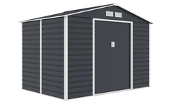 Lahti metalinis įrankių namelis 2,8 x 1,9 m Parduotuvė "Boss", antracitas