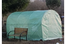 Plėvelinis šiltnamis augalams auginti 2x3,5m žalias Garden Point