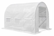 Palapinė su kelių sezonų plėvelė 2x4,5 m Garden Point balta
