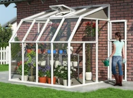 Sun Room plokščių žiemos sodai 2 x 2,62 m Palram - Canopia baltos spalvos